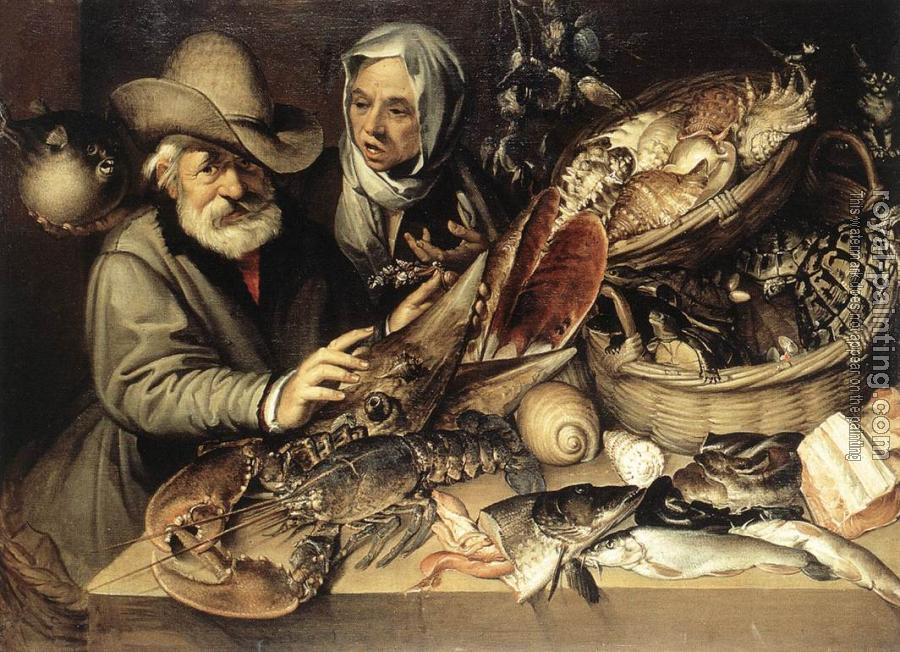 Bartolomeo Passerotti : The Fishmonger's Shop
